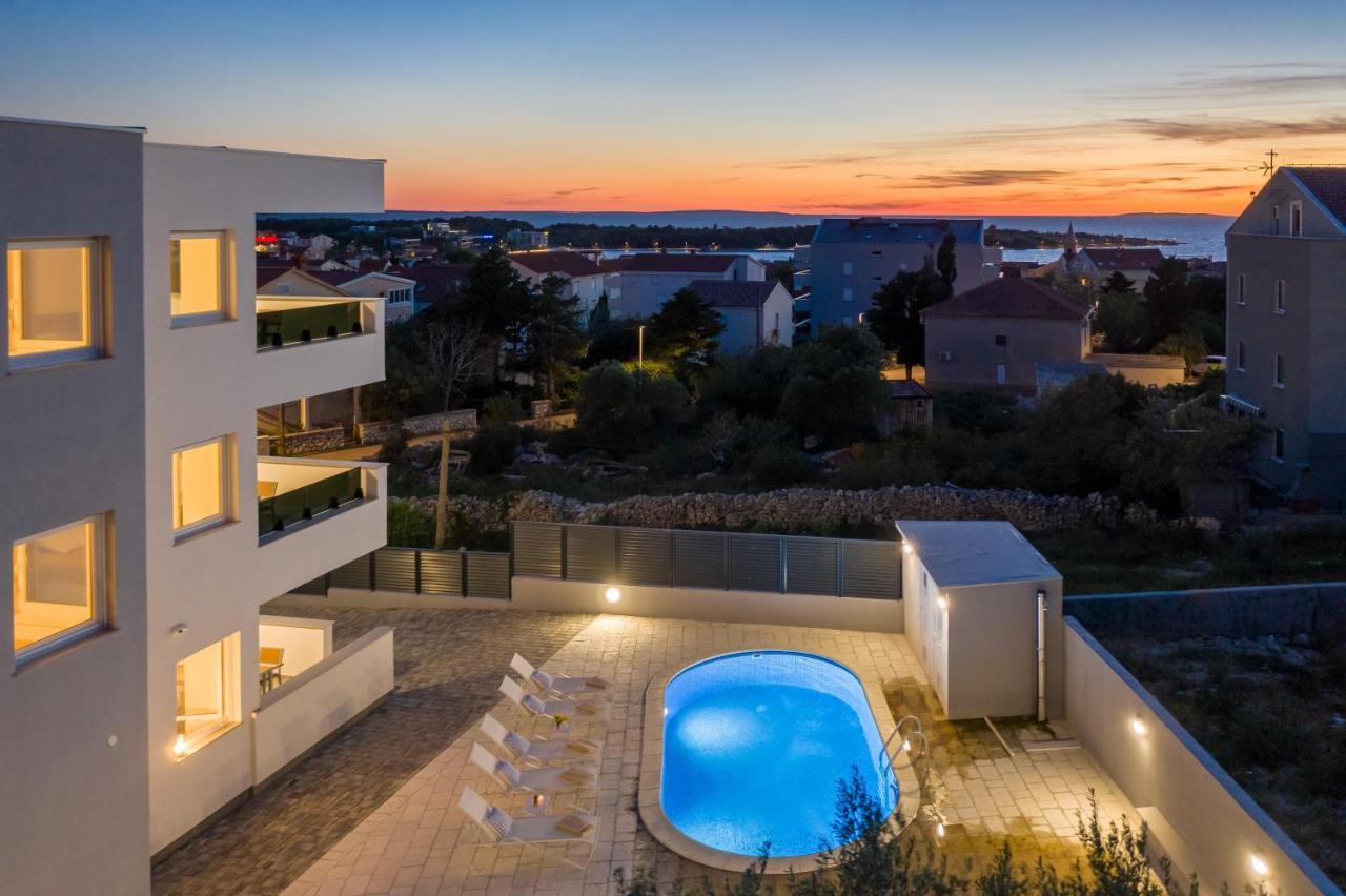Villa Lena Luxury Apartments Novalja Dış mekan fotoğraf