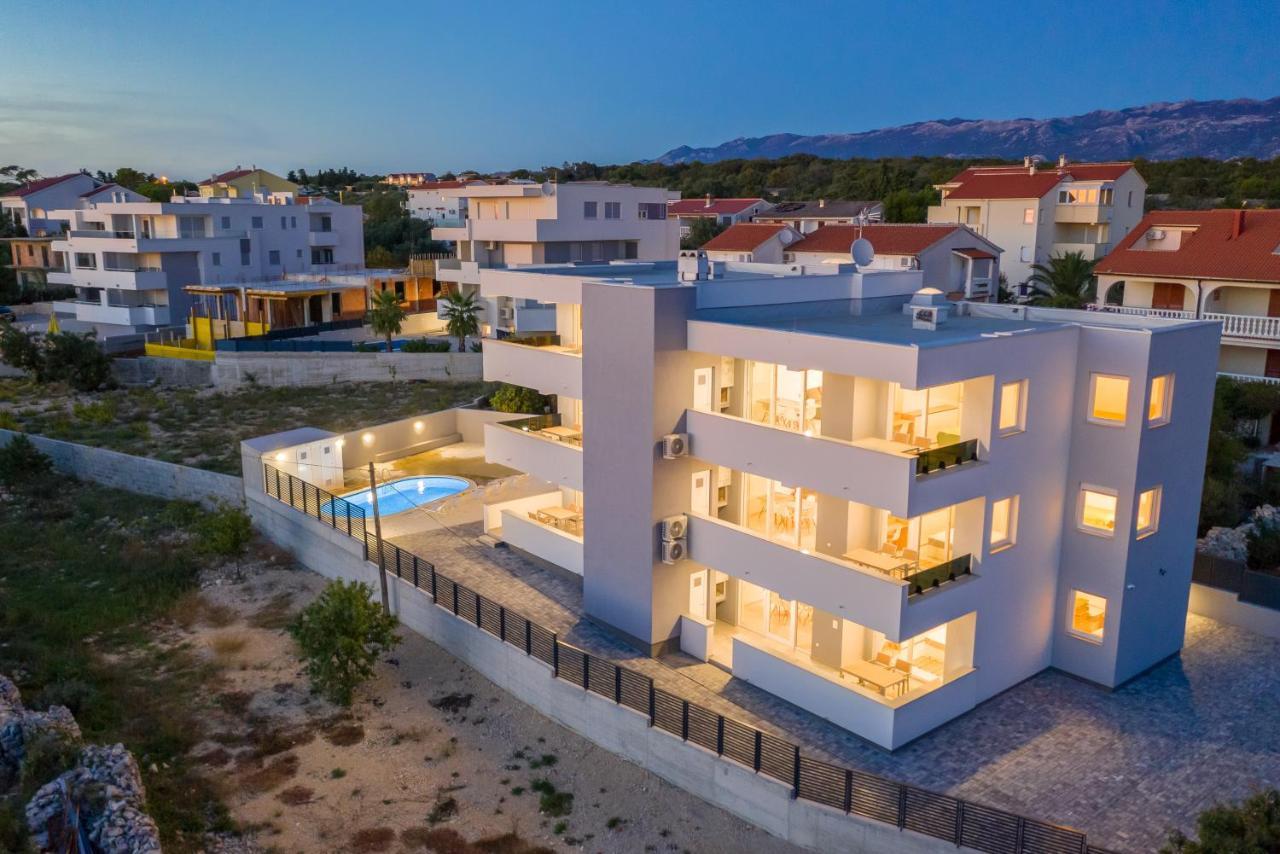 Villa Lena Luxury Apartments Novalja Dış mekan fotoğraf