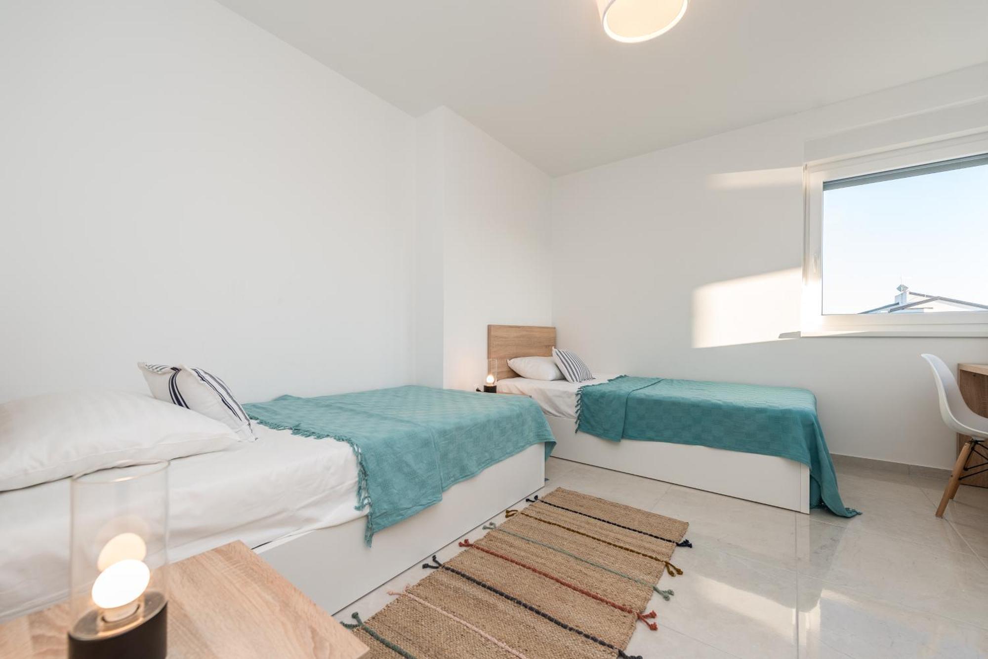 Villa Lena Luxury Apartments Novalja Oda fotoğraf