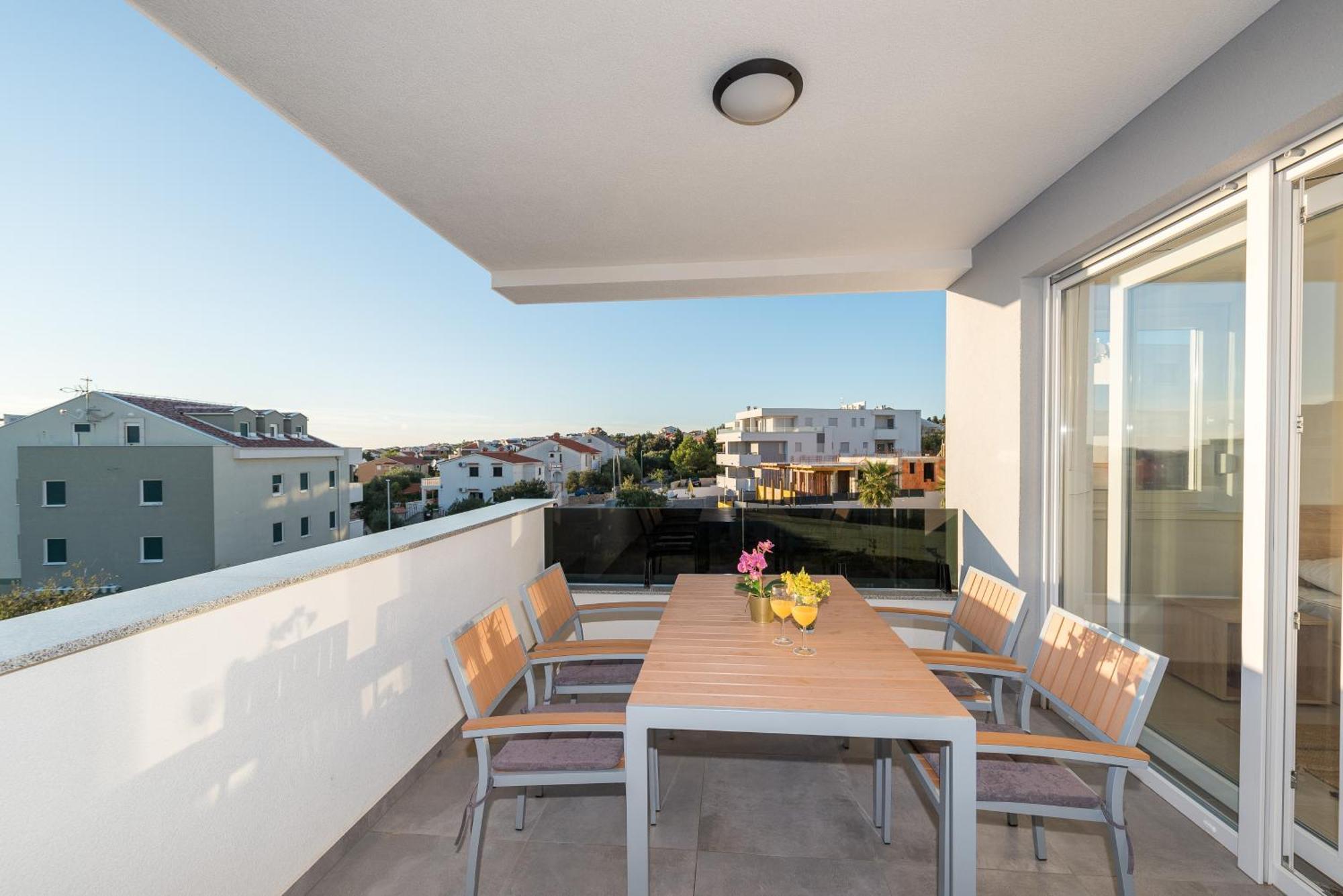 Villa Lena Luxury Apartments Novalja Oda fotoğraf
