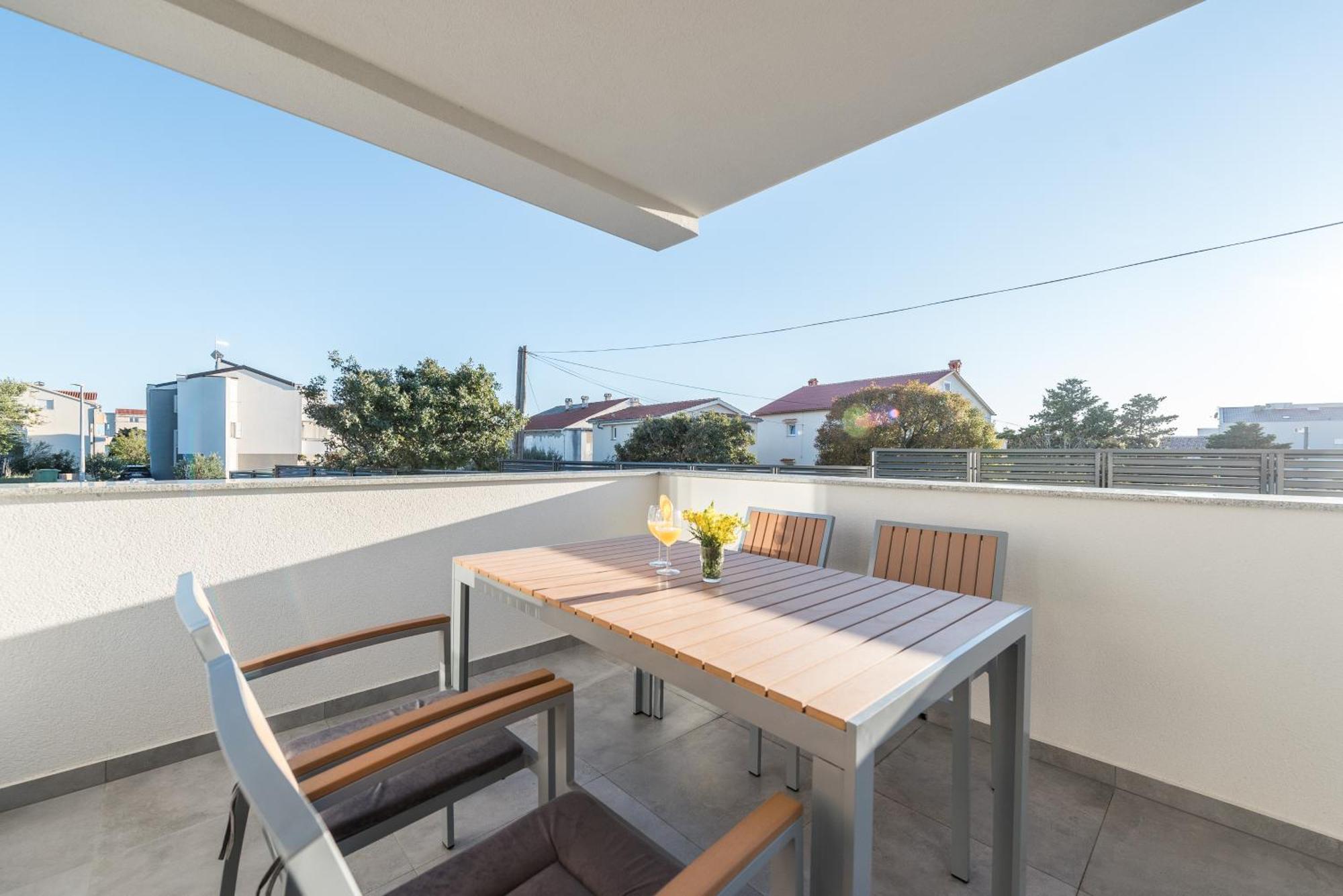 Villa Lena Luxury Apartments Novalja Oda fotoğraf