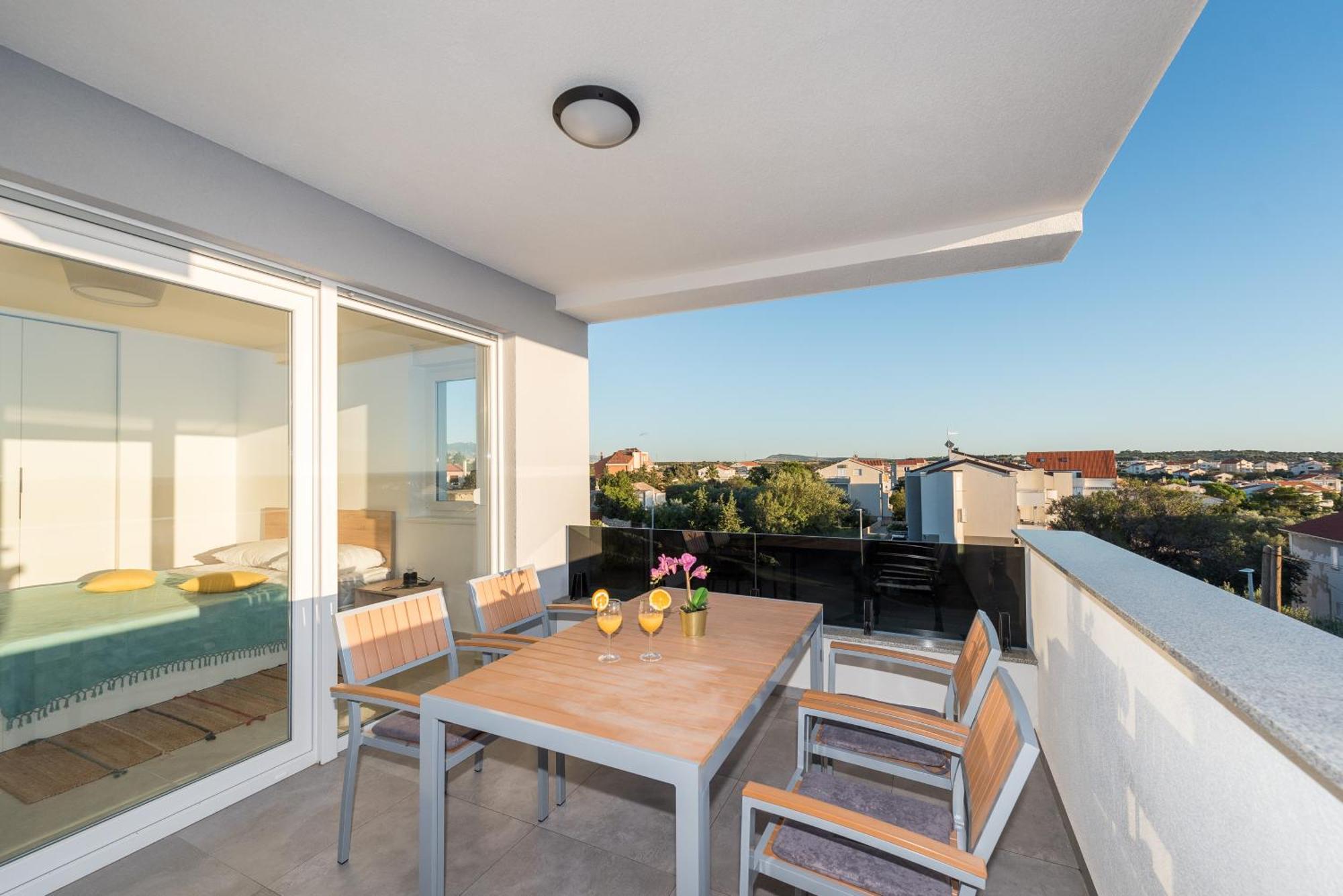 Villa Lena Luxury Apartments Novalja Oda fotoğraf