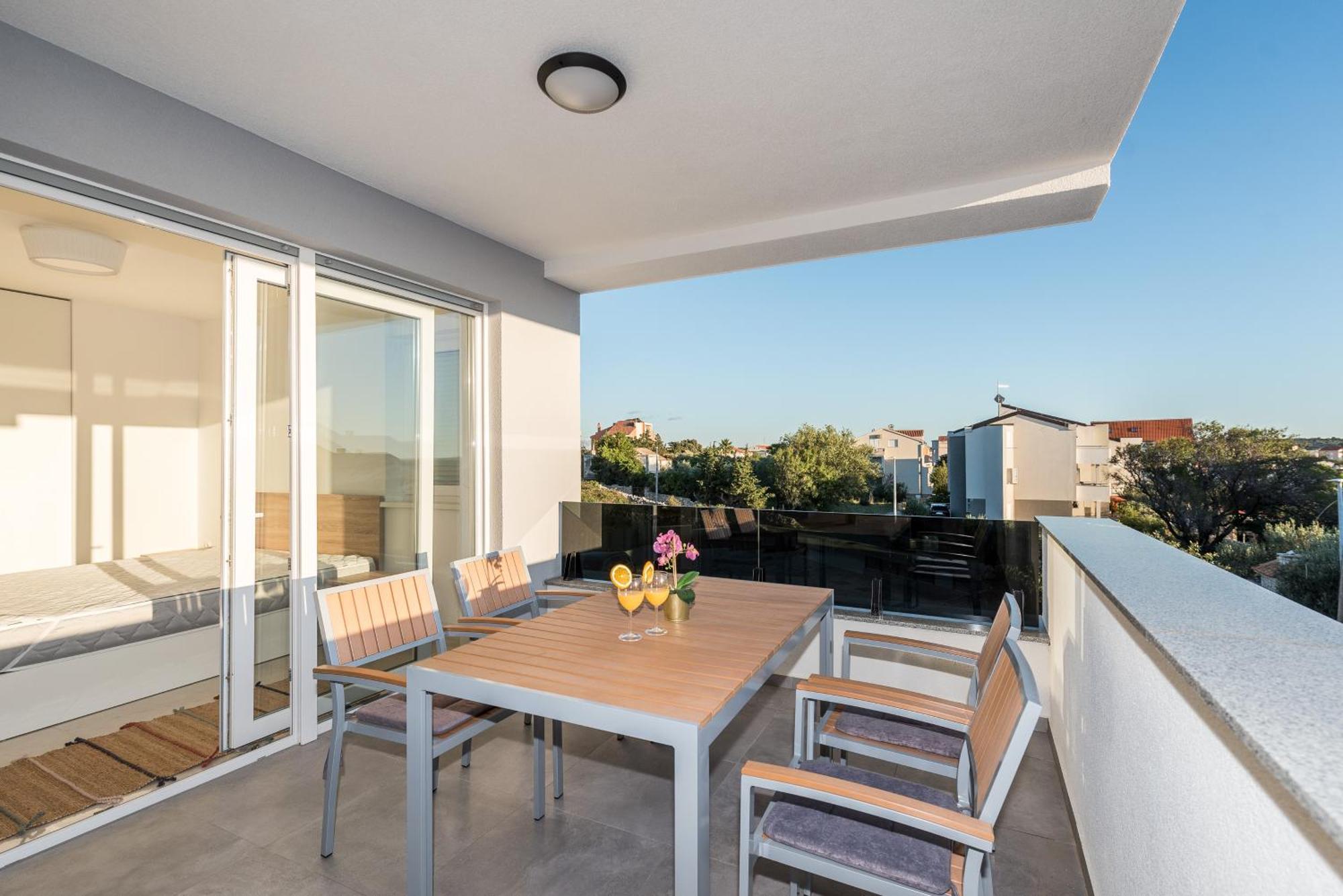 Villa Lena Luxury Apartments Novalja Oda fotoğraf